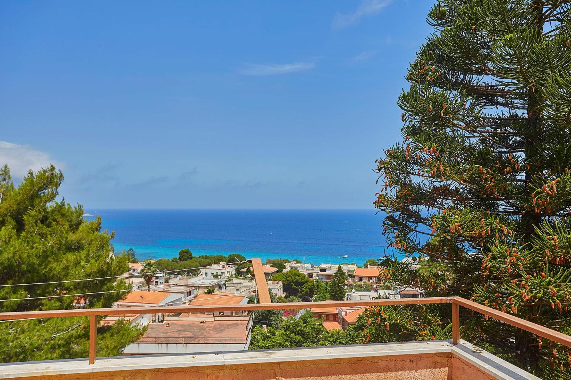 Villa Nel Verde Sul Mare, Mondello, Палермо Экстерьер фото